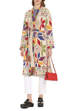 Carica l'immagine nel visualizzatore di Gallery, Jacquard knit coat