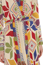 Carica l'immagine nel visualizzatore di Gallery, Jacquard knit coat