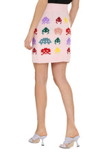 Carica l'immagine nel visualizzatore di Gallery, Knitted mini skirt