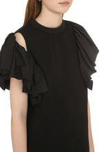 Carica l'immagine nel visualizzatore di Gallery, Ruffled cotton t-shirt