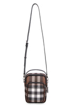 Carica l'immagine nel visualizzatore di Gallery, Messenger bag with check motif