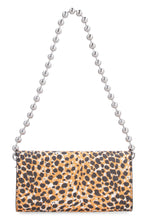 Load image into Gallery viewer, Printed leather wallet on chain