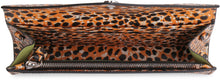 Load image into Gallery viewer, Printed leather wallet on chain
