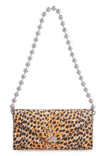 Load image into Gallery viewer, Printed leather wallet on chain