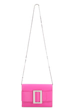 Carica l'immagine nel visualizzatore di Gallery, Buckle Travel leather clutch with strap