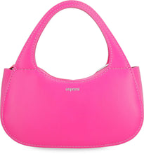 Carica l'immagine nel visualizzatore di Gallery, Micro Baguette Swipe leather bag