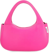 Carica l'immagine nel visualizzatore di Gallery, Micro Baguette Swipe leather bag