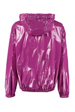 Carica l'immagine nel visualizzatore di Gallery, Technical fabric hooded jacket
