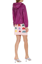 Carica l'immagine nel visualizzatore di Gallery, Technical fabric hooded jacket