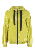 Carica l'immagine nel visualizzatore di Gallery, Technical fabric hooded jacket