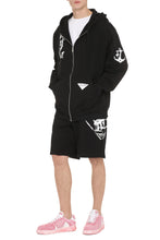 Carica l'immagine nel visualizzatore di Gallery, Cotton full zip hoodie
