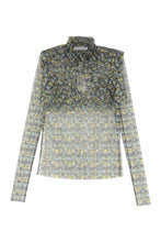 Carica l&#39;immagine nel visualizzatore di Gallery, Printed frill blouse
