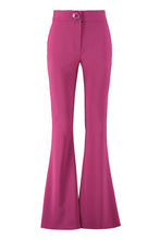 Carica l&#39;immagine nel visualizzatore di Gallery, Flared crêpe trousers
