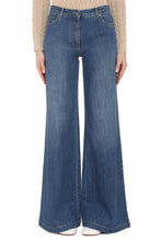 Carica l&#39;immagine nel visualizzatore di Gallery, High-waist wide-leg jeans
