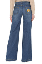 Carica l&#39;immagine nel visualizzatore di Gallery, High-waist wide-leg jeans
