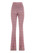 Carica l&#39;immagine nel visualizzatore di Gallery, Printed high-rise trousers

