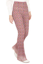 Carica l&#39;immagine nel visualizzatore di Gallery, Printed high-rise trousers
