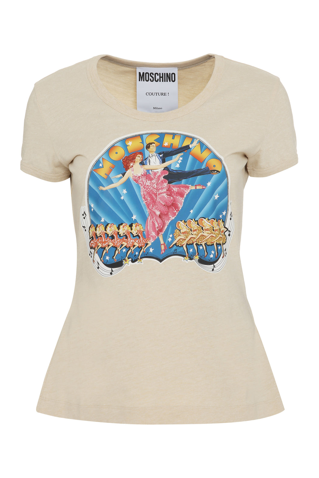 Printed cotton T-shirt