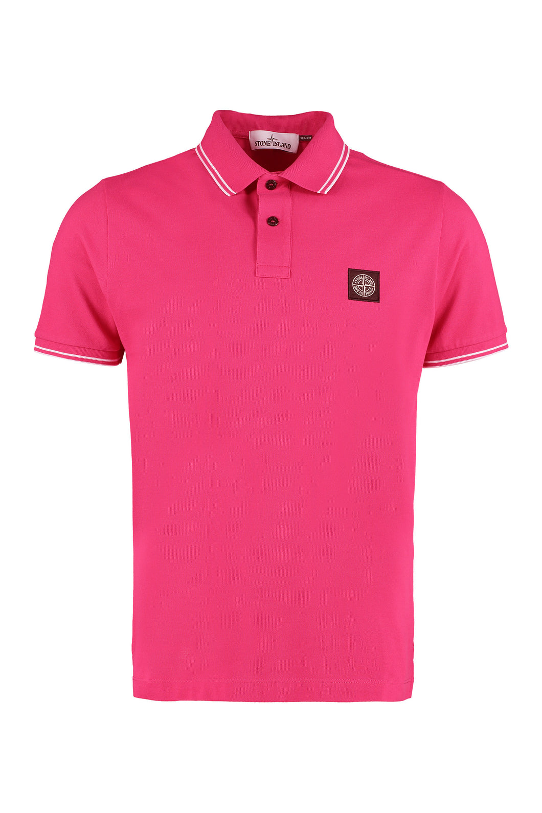 Cotton-piqué polo shirt