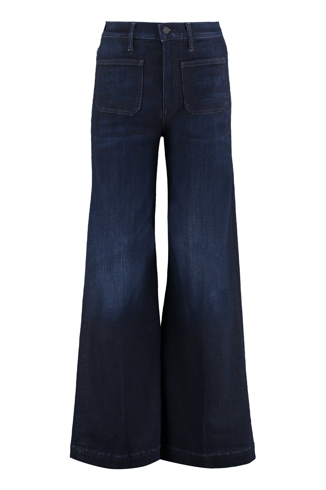 The Swooner Patch Roller Skimp jeans