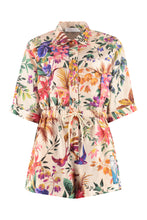 Load image into Gallery viewer, Tropicana linen playsuit
