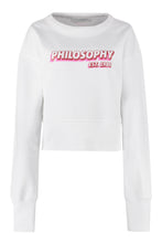 Carica l&#39;immagine nel visualizzatore di Gallery, Logo detail cotton sweatshirt
