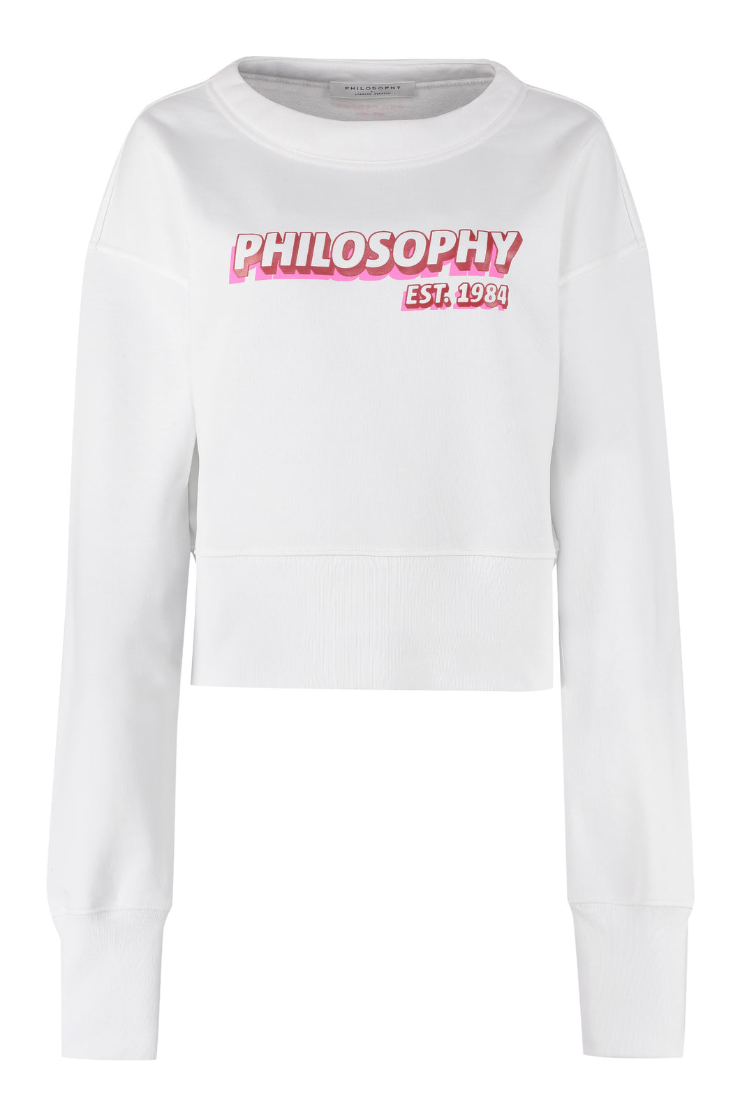 Logo detail cotton sweatshirt