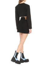 Carica l&#39;immagine nel visualizzatore di Gallery, Cropped cotton sweatshirt
