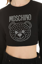 Carica l&#39;immagine nel visualizzatore di Gallery, Cropped cotton sweatshirt
