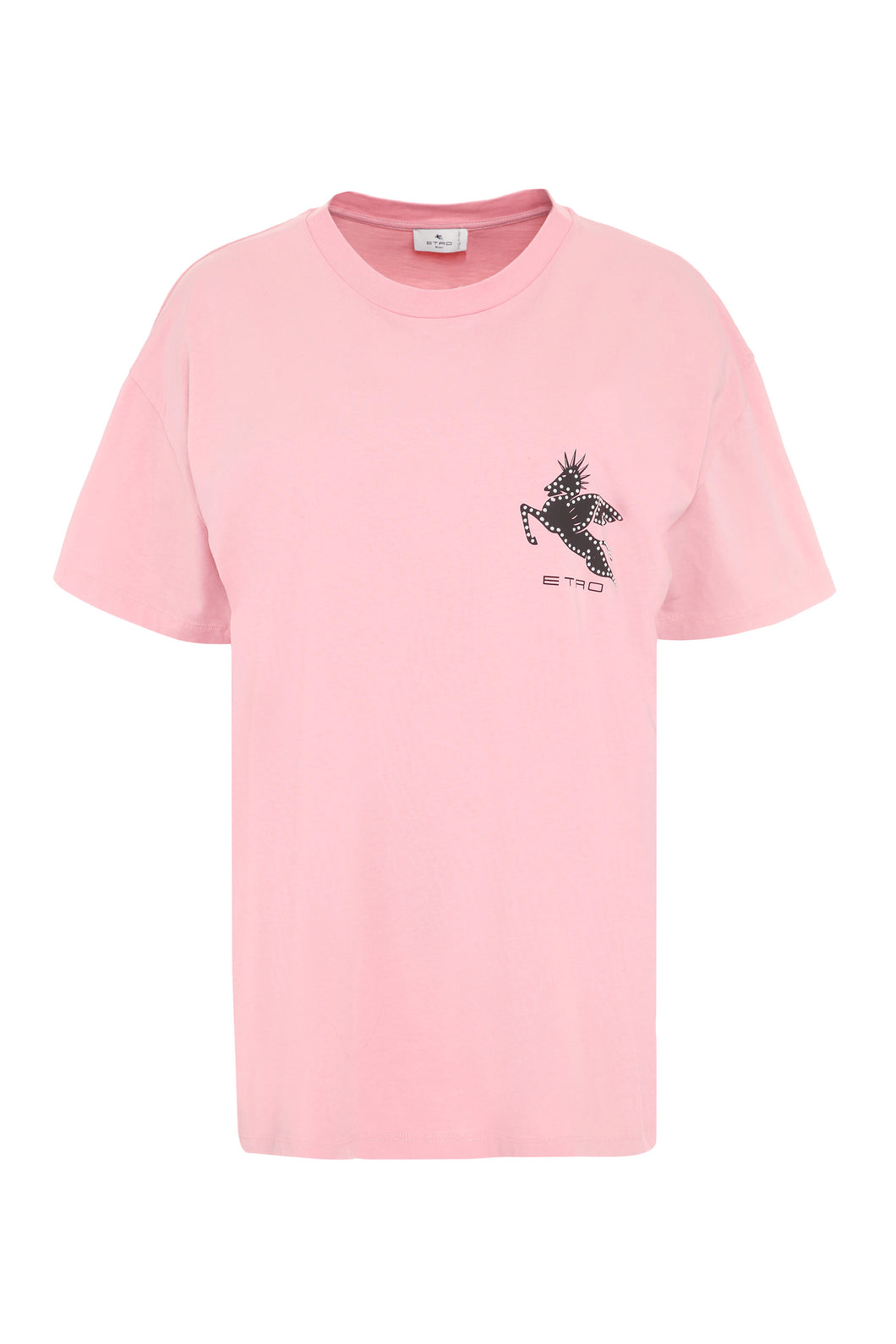 Printed cotton T-shirt