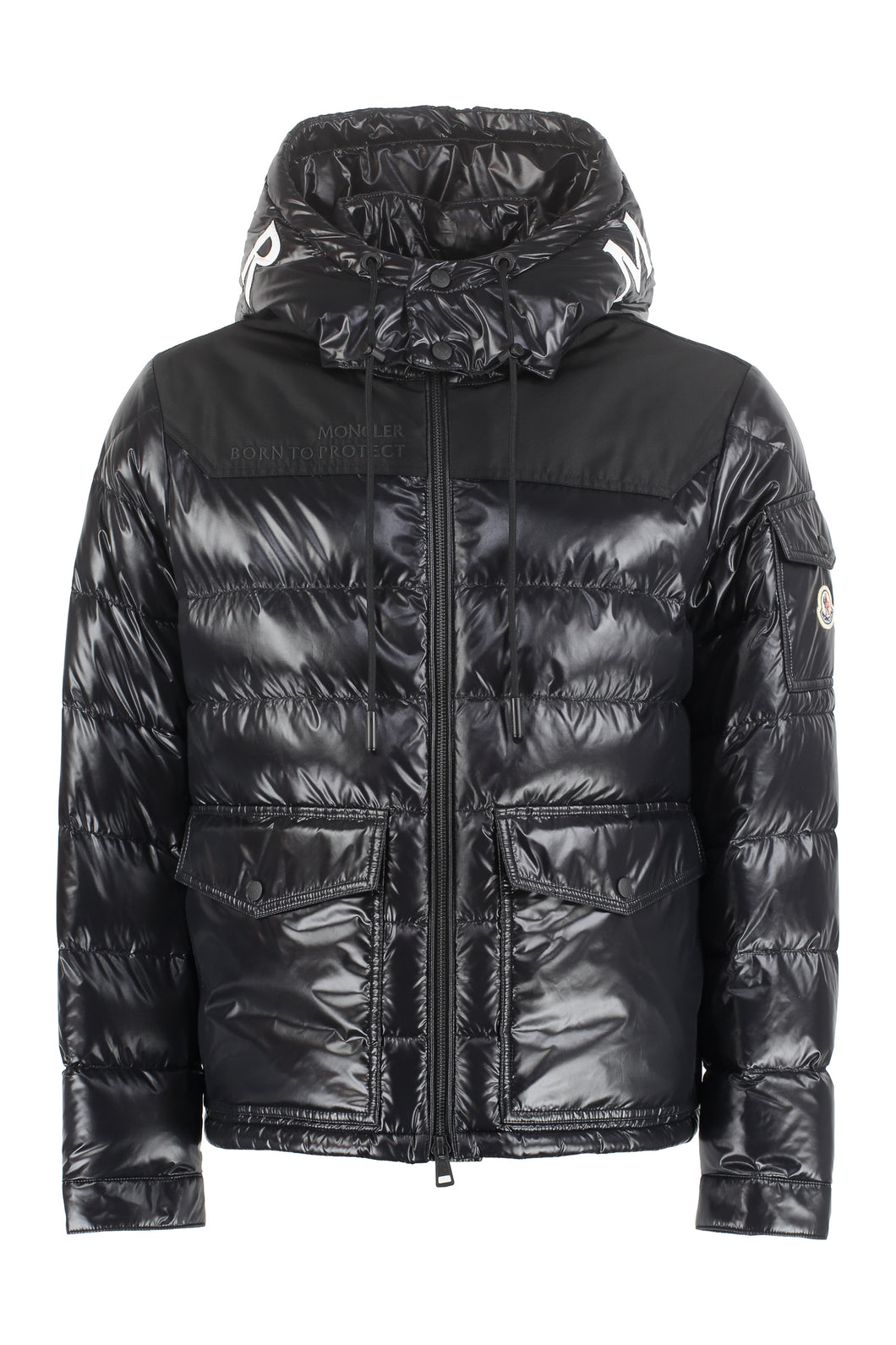 Moncler Born to Protect - Gombei hooded full-zip down jacket