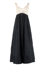 Carica l&#39;immagine nel visualizzatore di Gallery, Roncadello cotton long dress
