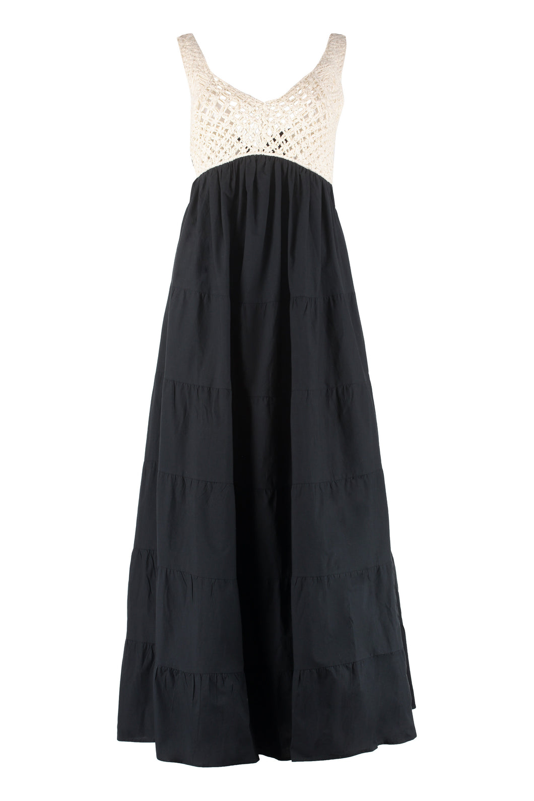 Roncadello cotton long dress