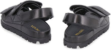 Carica l&#39;immagine nel visualizzatore di Gallery, Quilted leather strap-sandals
