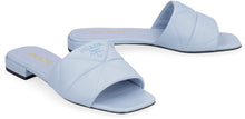 Carica l&#39;immagine nel visualizzatore di Gallery, Leather slides with logo
