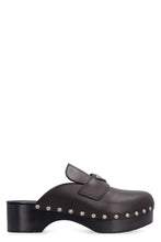 Load image into Gallery viewer, Leather clogs
