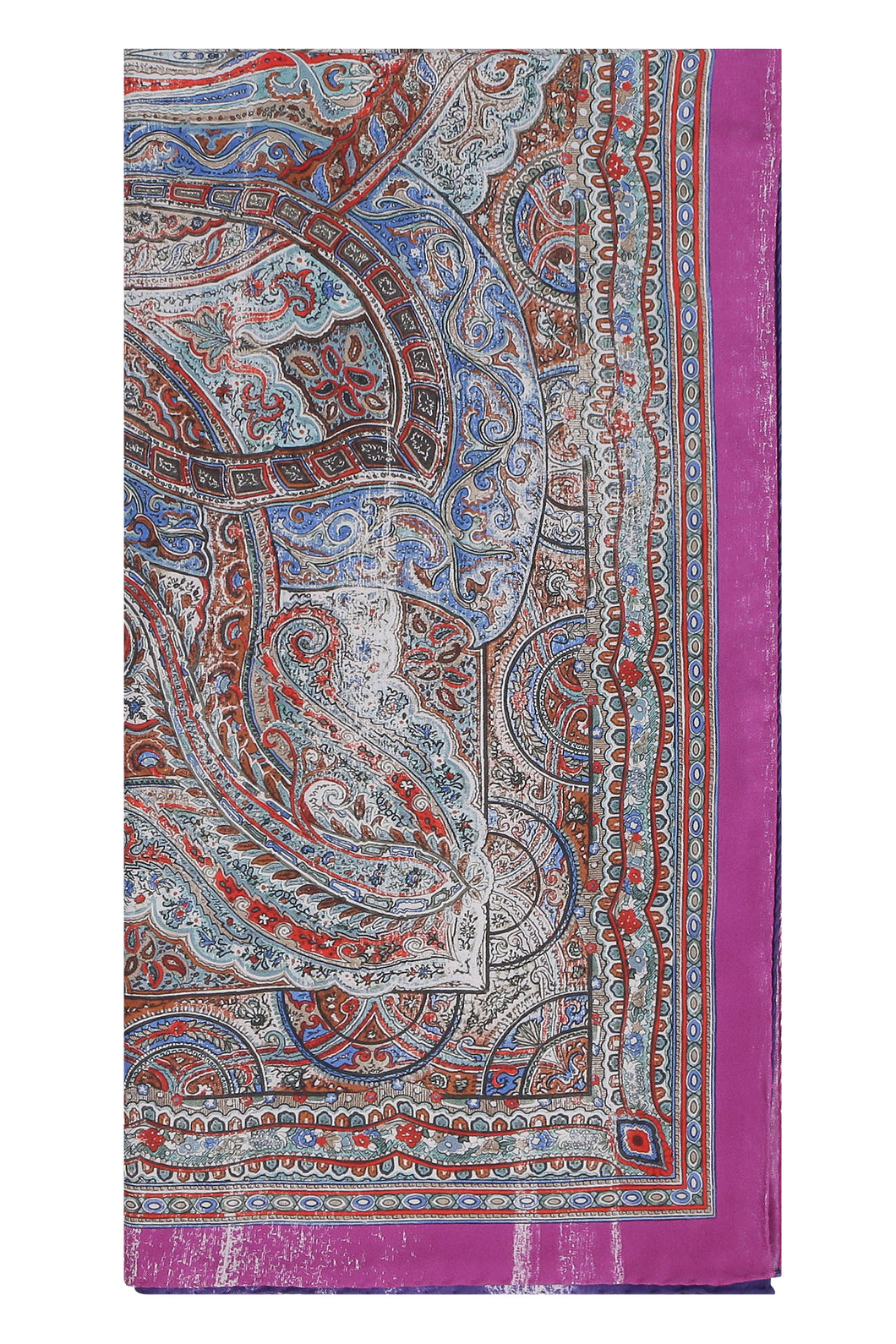Nuria printed silk scarf