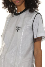 Load image into Gallery viewer, Tulle and cotton layered t-shirt
