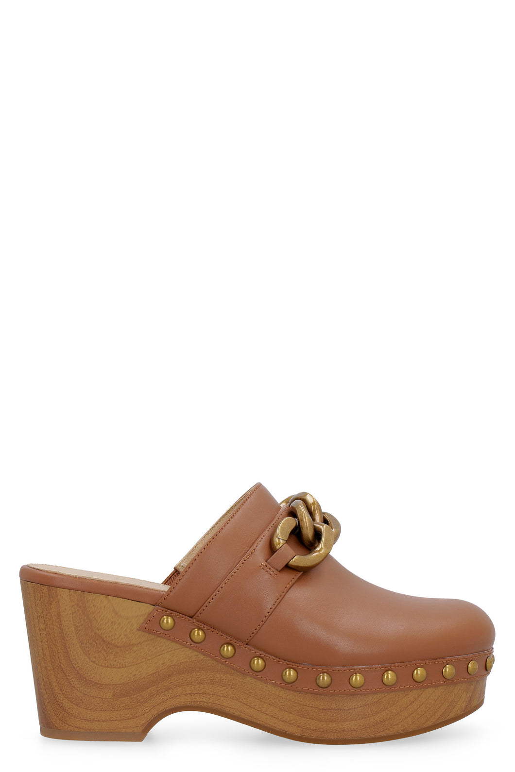 Scarlett leather mules