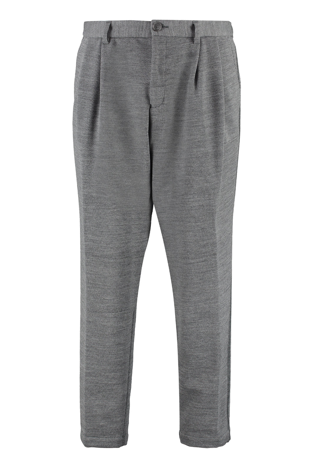 BOSS x Russell Athletic - Wool blend tailored trousers