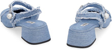 Load image into Gallery viewer, Denim slingback

