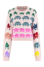Carica l&#39;immagine nel visualizzatore di Gallery, Jacquard crew-neck sweater

