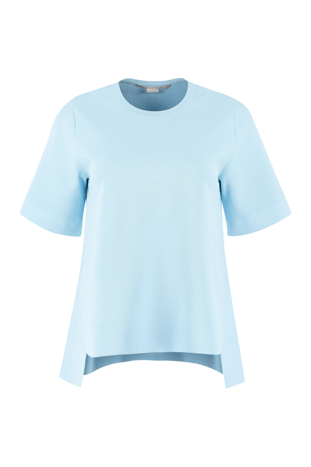 Knitted viscosa-blend top
