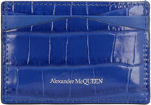 Load image into Gallery viewer, Logo detail leather card holder
