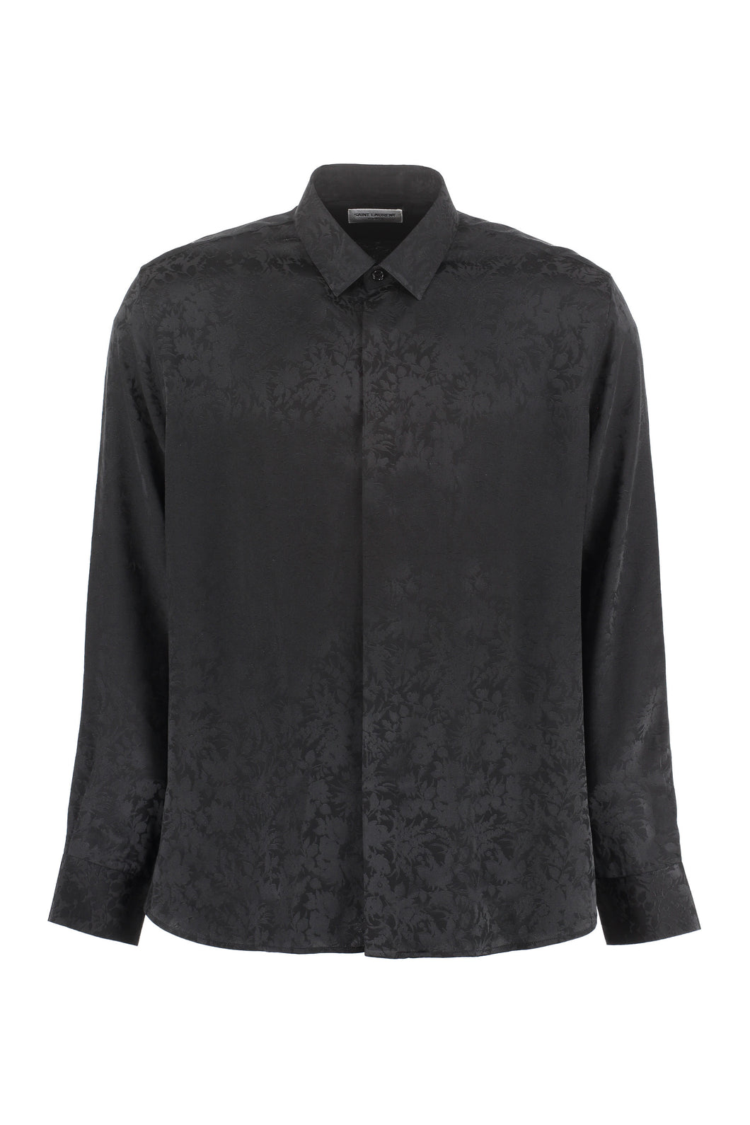 Printed silk shirt