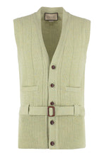 Carica l&#39;immagine nel visualizzatore di Gallery, Knitted wool vest
