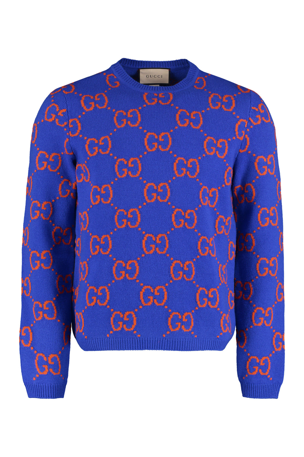Wool crew-neck sweater