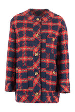 Load image into Gallery viewer, Wool blend tweed jacket
