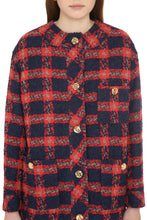 Load image into Gallery viewer, Wool blend tweed jacket
