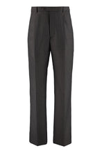 Load image into Gallery viewer, Pinstriped wool trousers
